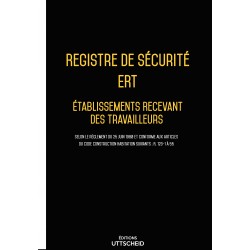 Registre de sécurité incendie ERT 2020